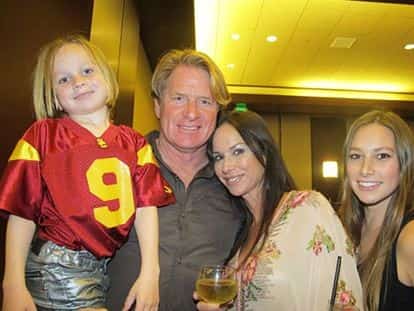 Steve Timmons wife, Debbe Dunning and kids